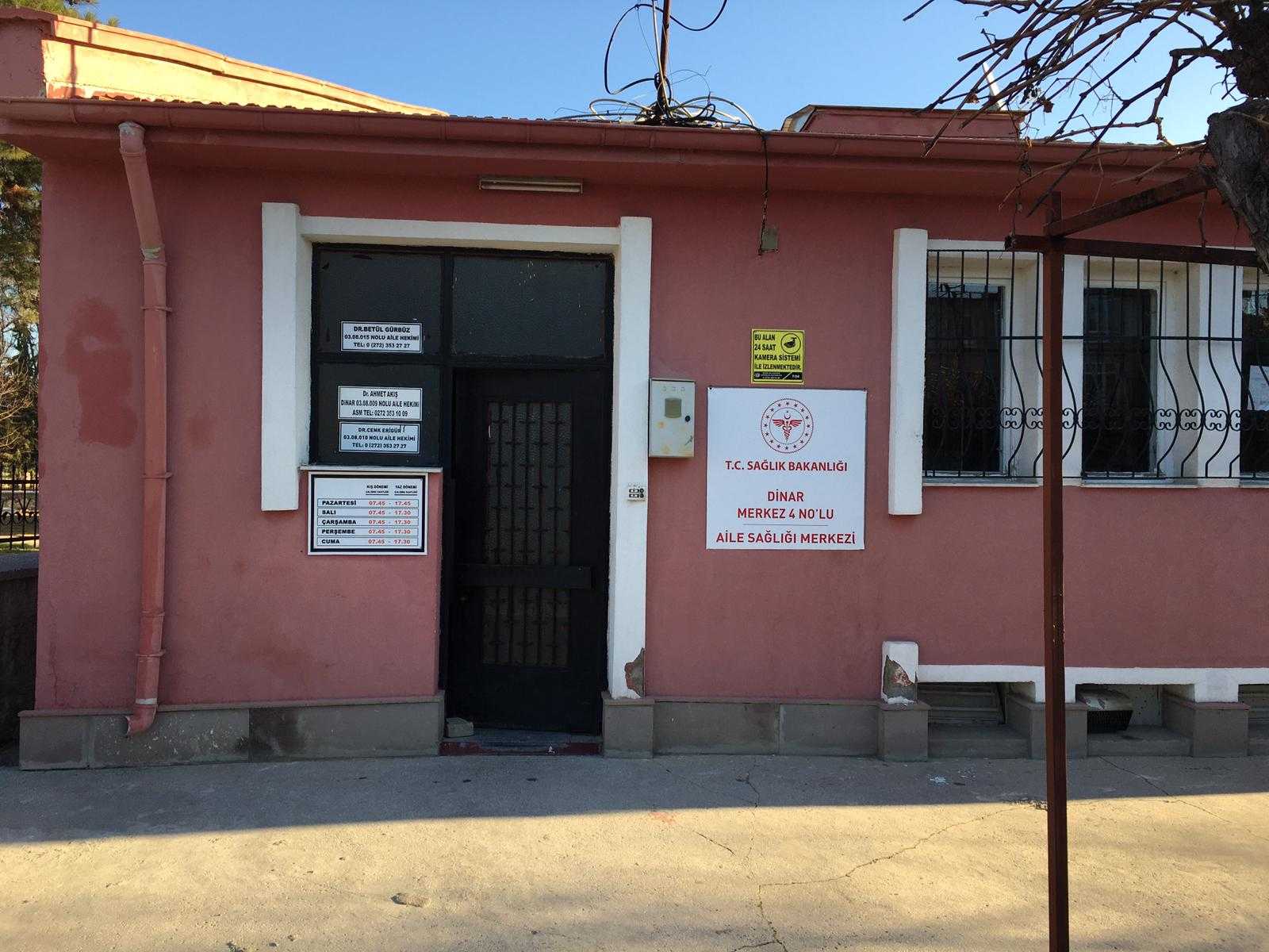 Dinar 4 Nolu Aile Sağlığı Merkezi hizmet binası